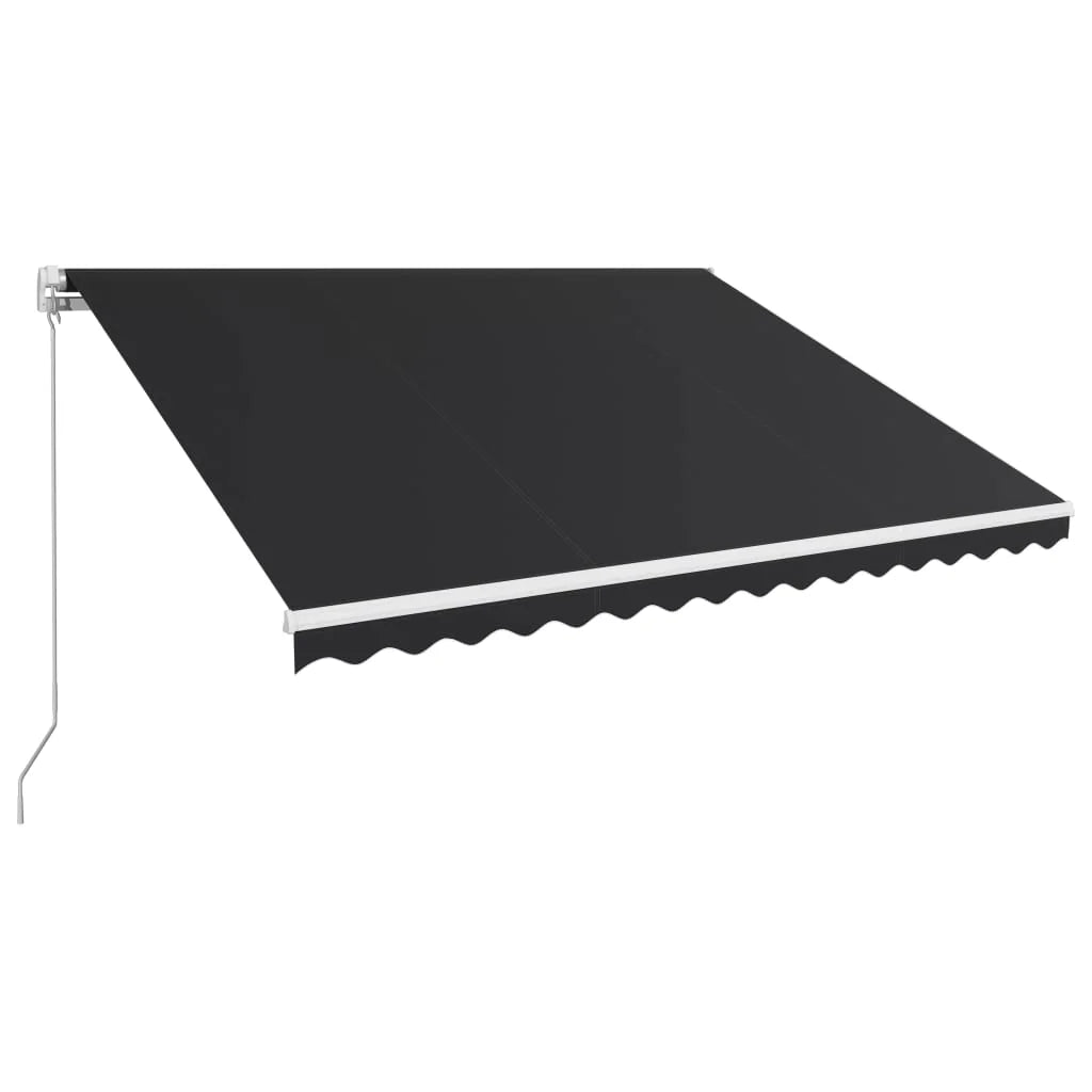 Weather-resistant Door Canopy with White Frame M682