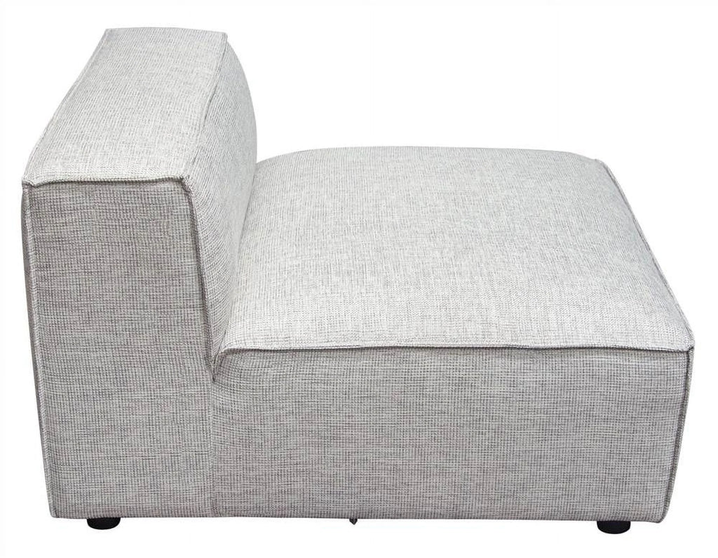 Armless Chair in Barley Fabric V921708