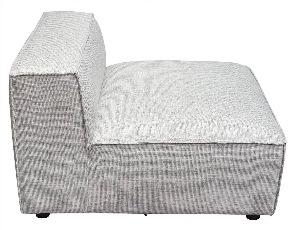 Armless Chair in Barley Fabric V921708