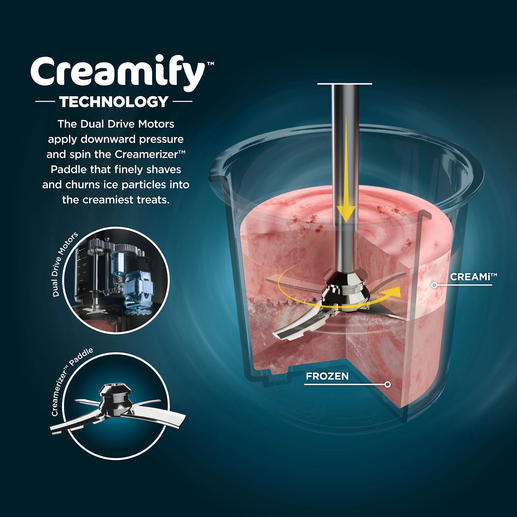 Silver Ice Cream Maker, 7 One-Touch Programs G23174
