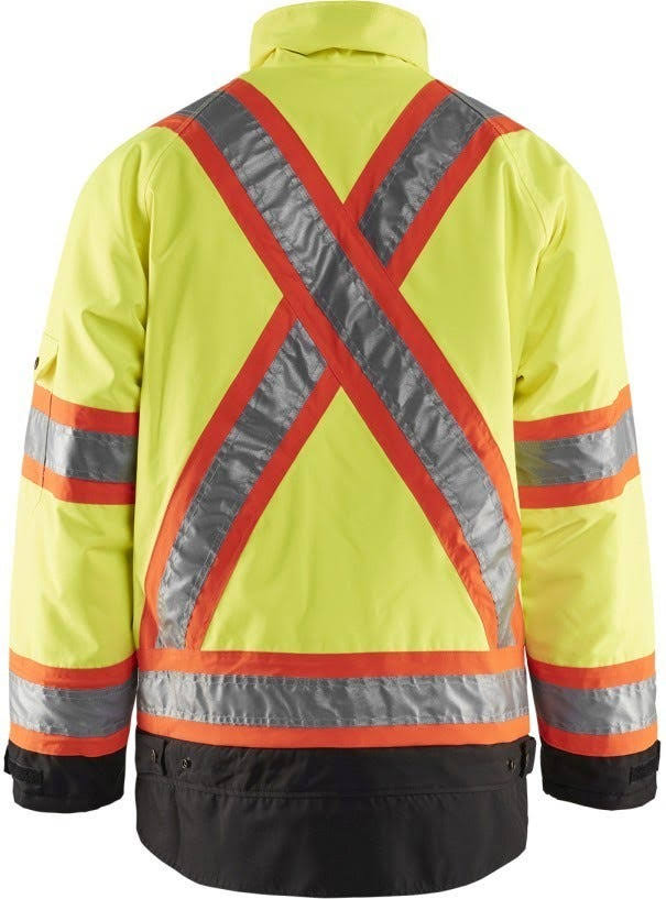 Hi-Vis Winter Jacket Yellow/Black P471