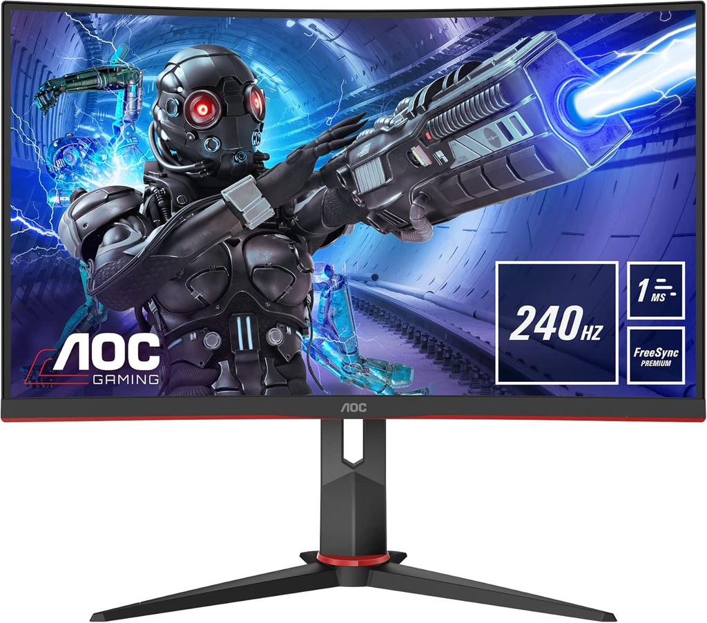 32" Curved Frameless Gaming Monitor, Full HD 1920x1080, VA, 0.5ms 240Hz W988499