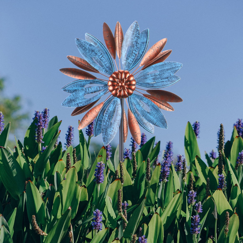 Metal Wind Spinner for Patio Lawn Garden Yard Art Decor Y200156