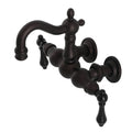 Wall Mount Clawfoot Tub Faucet Oil Rubbed Bronze F639