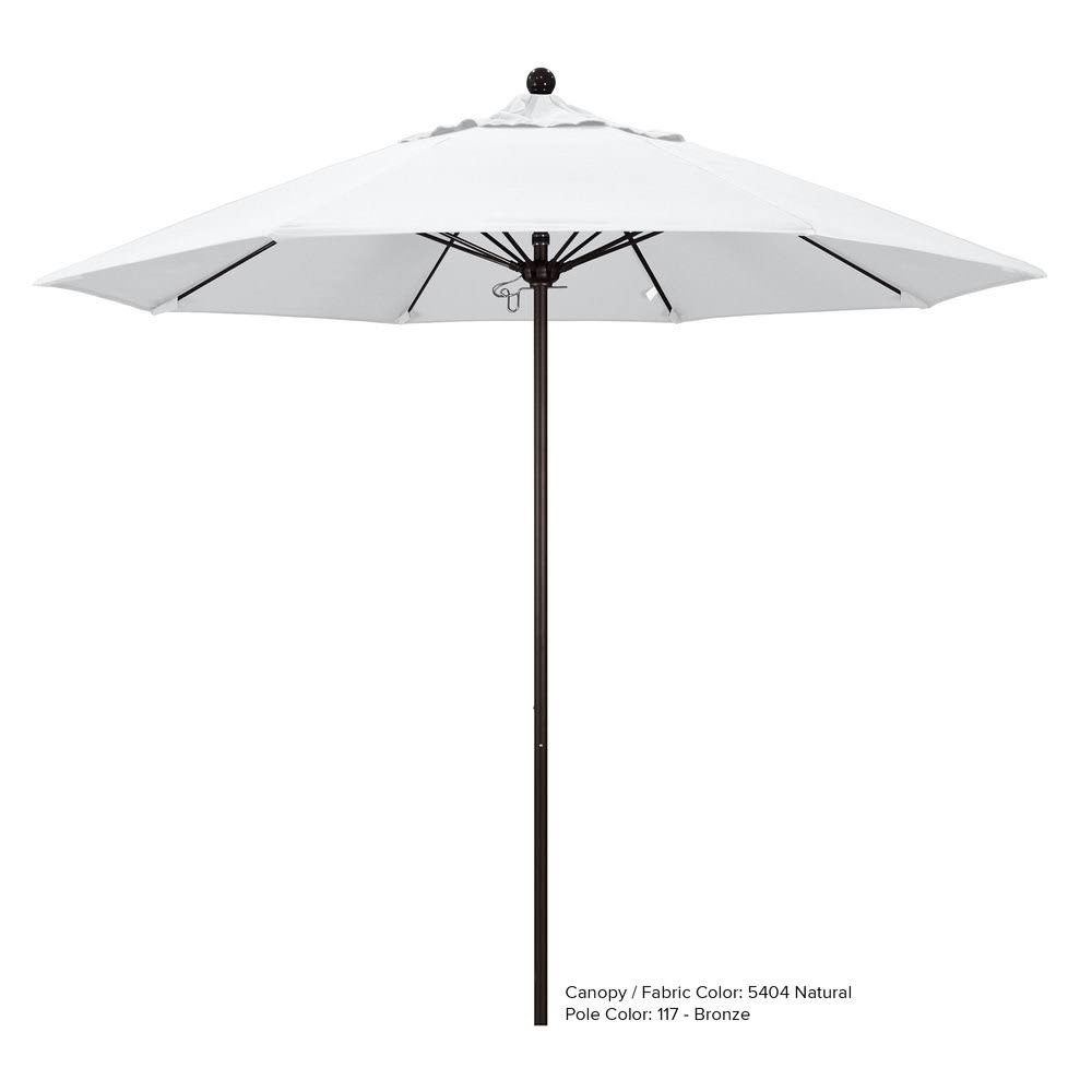 Mist Silver Market Umbrella G9066