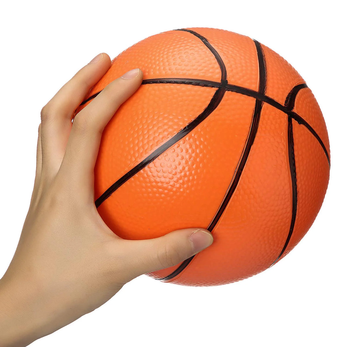 3 Packs 4.7 Inch Mini Inflatable Plastic Basketballs Toy V277513