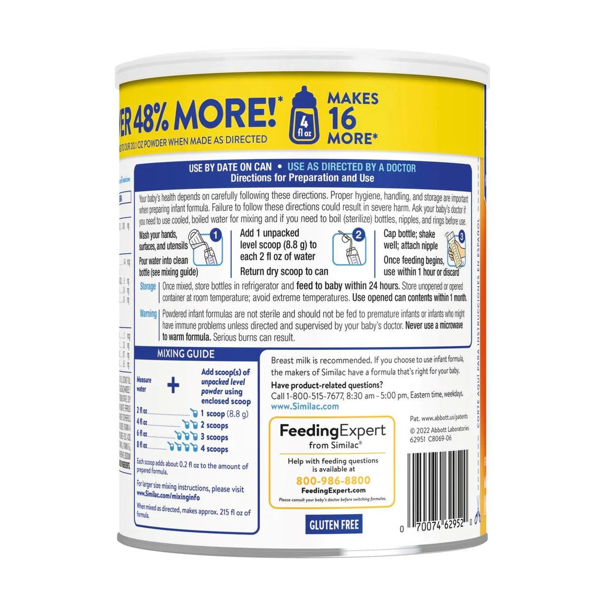 Baby Formula 29.8-oz Can I31751