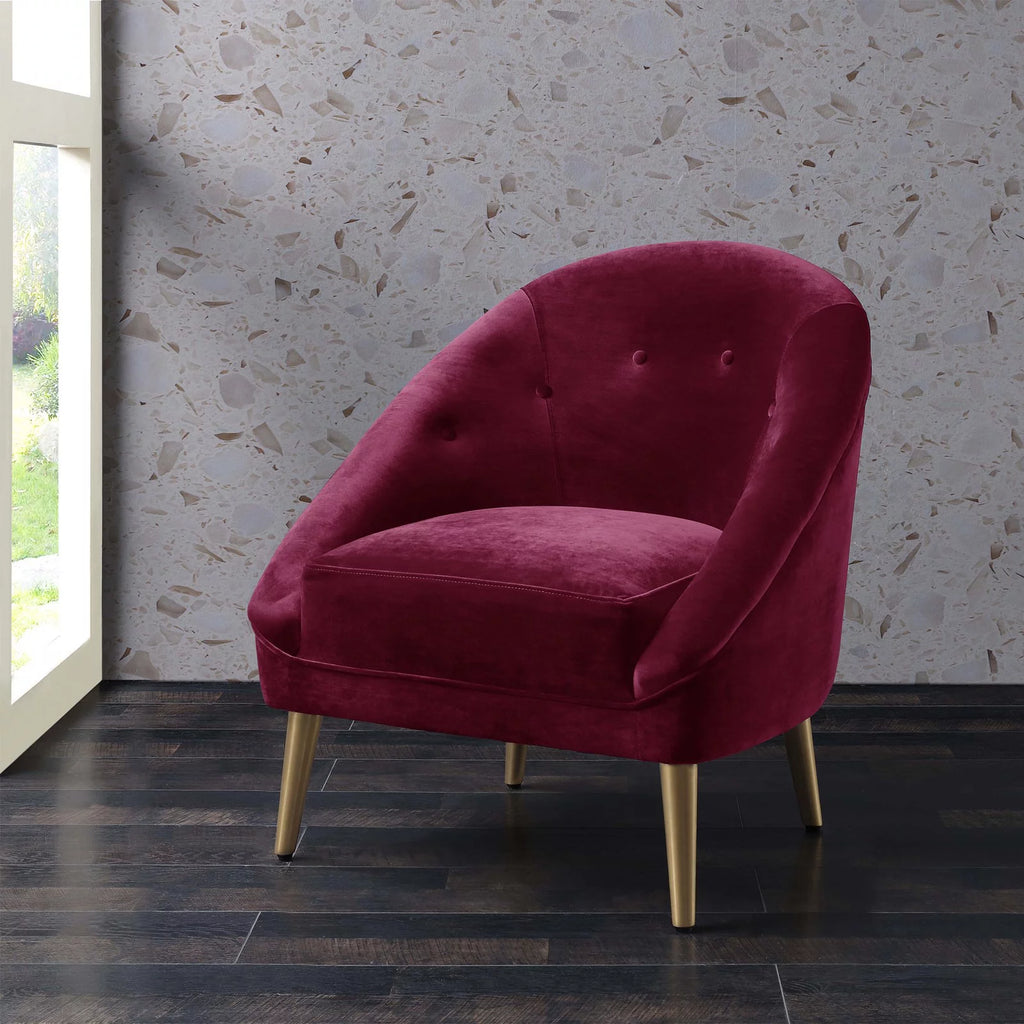Tufted Barrel Chair Z358