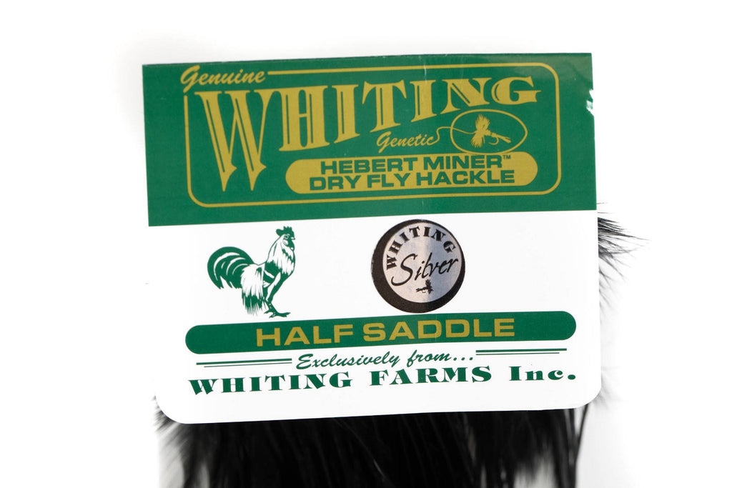 Hackle 1/2 Saddle - Dark Gray Dun L396