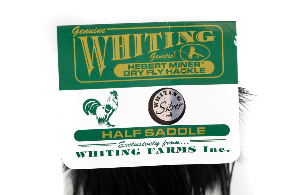 Hackle 1/2 Saddle - Dark Gray Dun L396