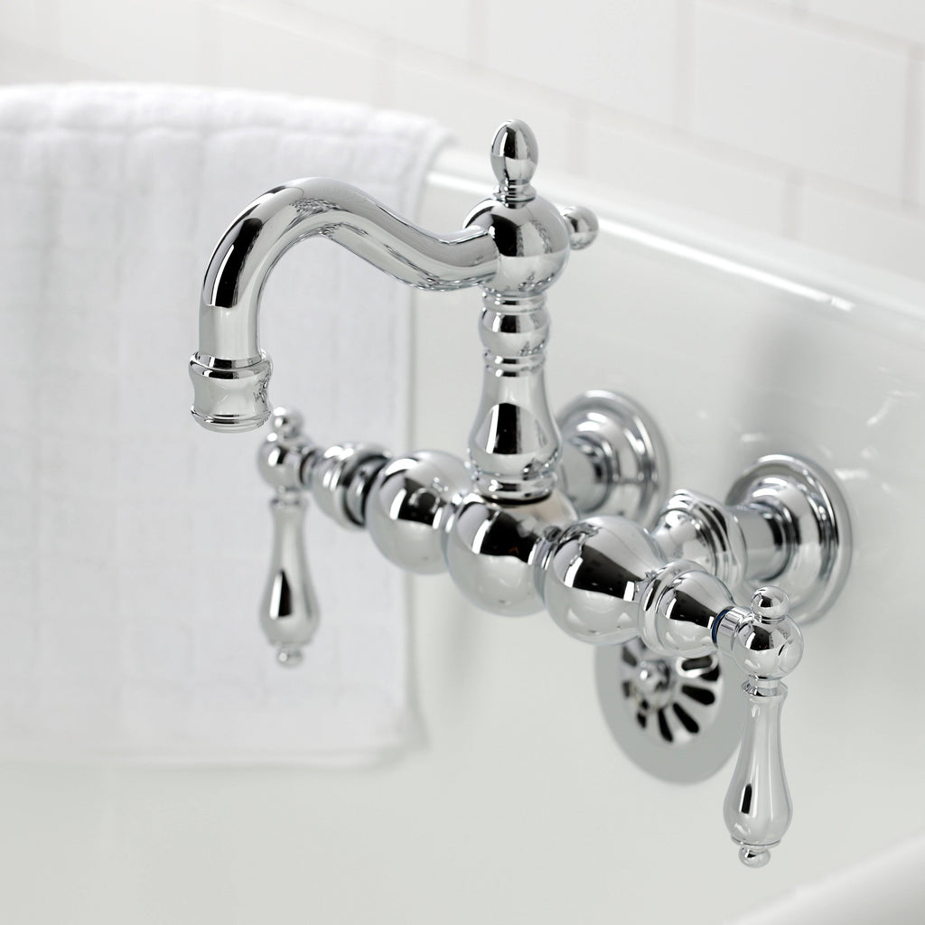 Wall Mount Clawfoot Tub Faucet Oil Rubbed Bronze F639