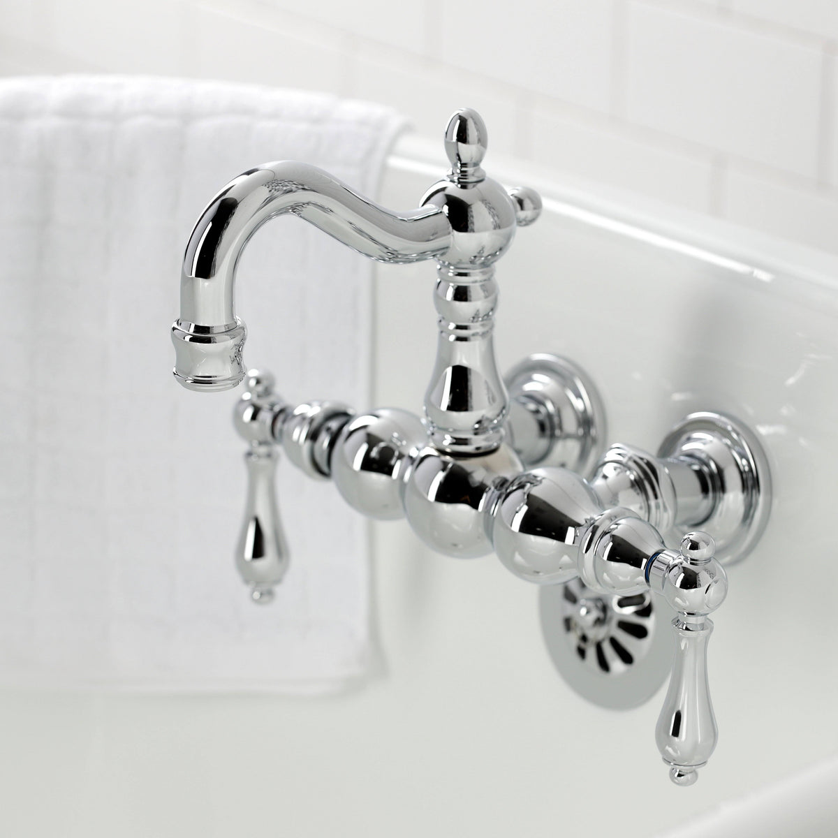 Wall Mount Clawfoot Tub Faucet Oil Rubbed Bronze F639