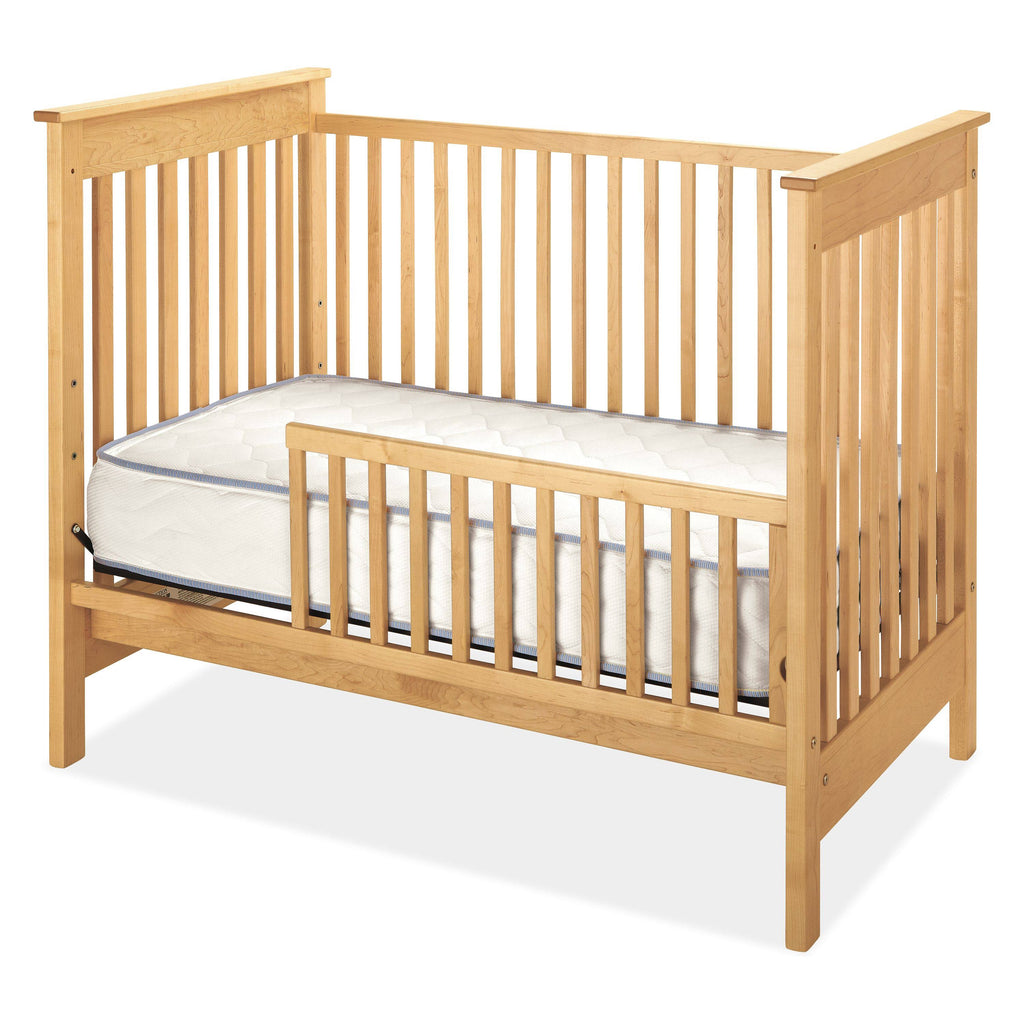 Modern Nest Crib with Toddler Bed Frame Conversion Rail G441