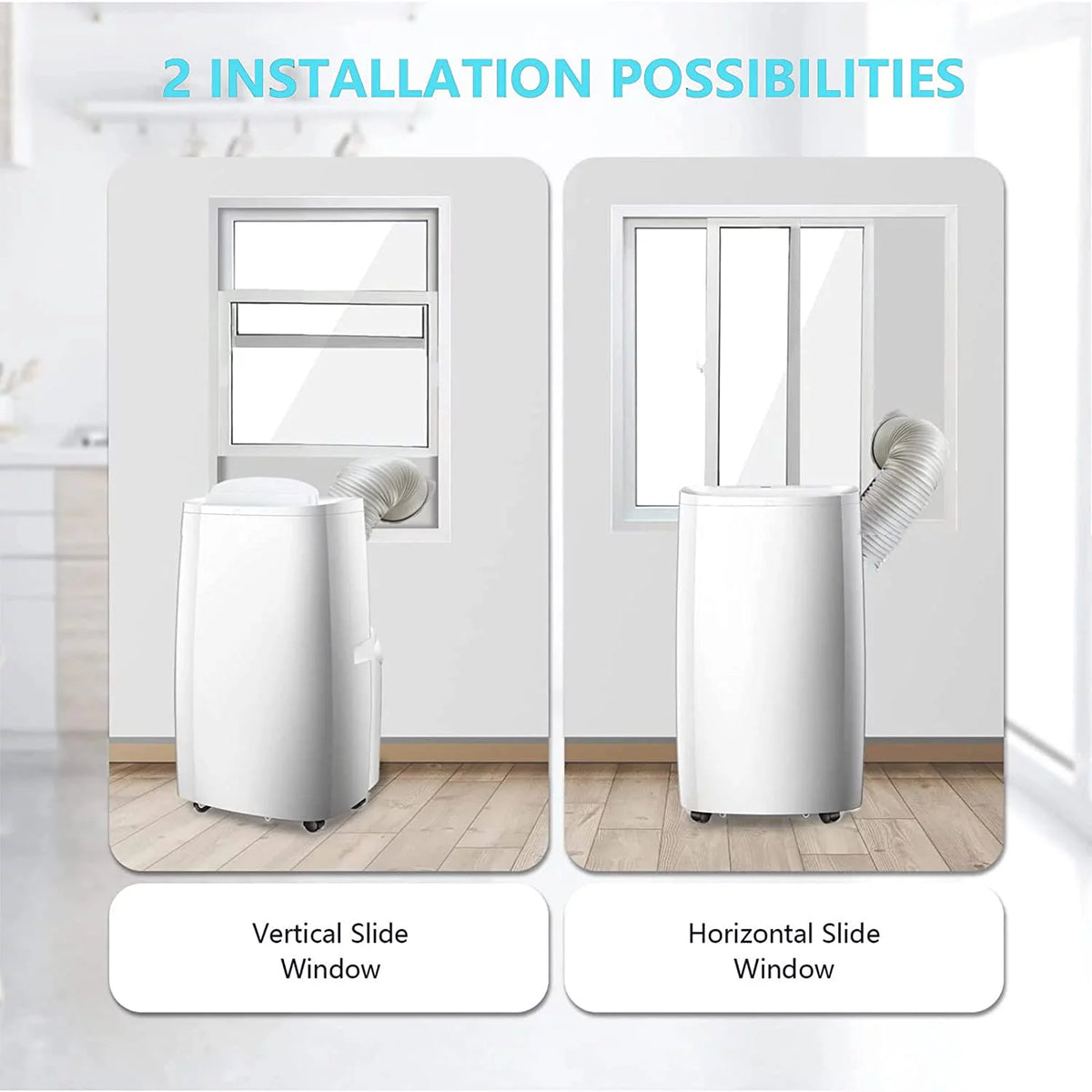 5000 BTU Portable Air Conditioner with Remote Control S33455