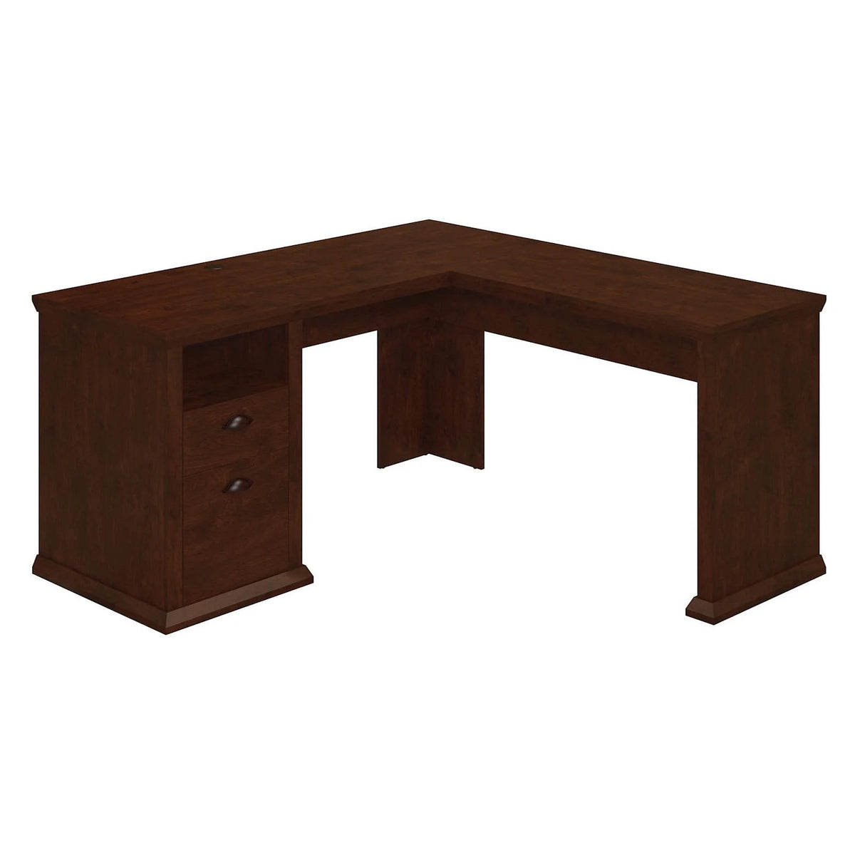L Shaped Desk with File and Storage X2627