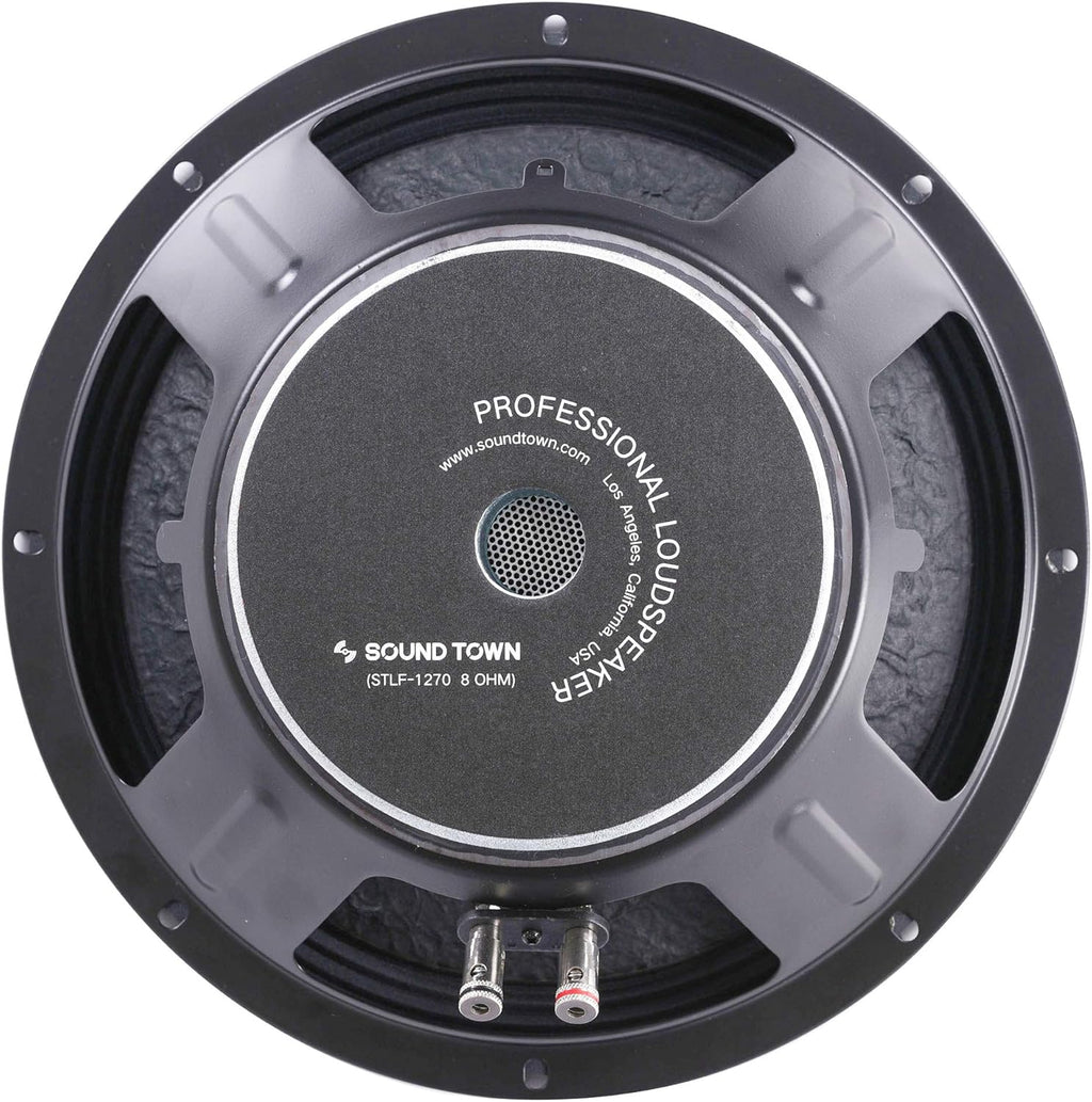 12" 300 Watts Raw Woofer Speaker, Pack of 2 O122777