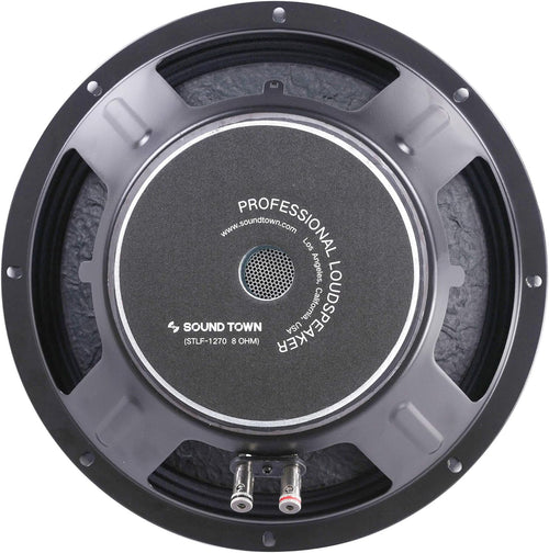 12" 300 Watts Raw Woofer Speaker, Pack of 2 O122777