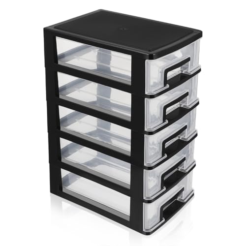4 Drawer Plastic Desk Organizer K906