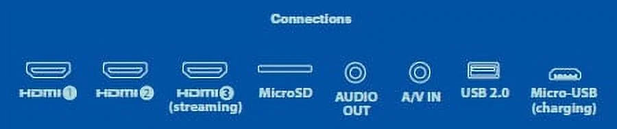 720P HD LCD Home Theater Projector with HDMI Cable, Black U200776