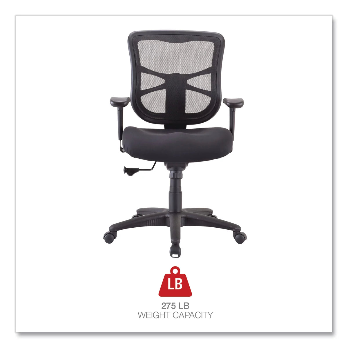 Black Mid-Back Mesh Office Chair L668539