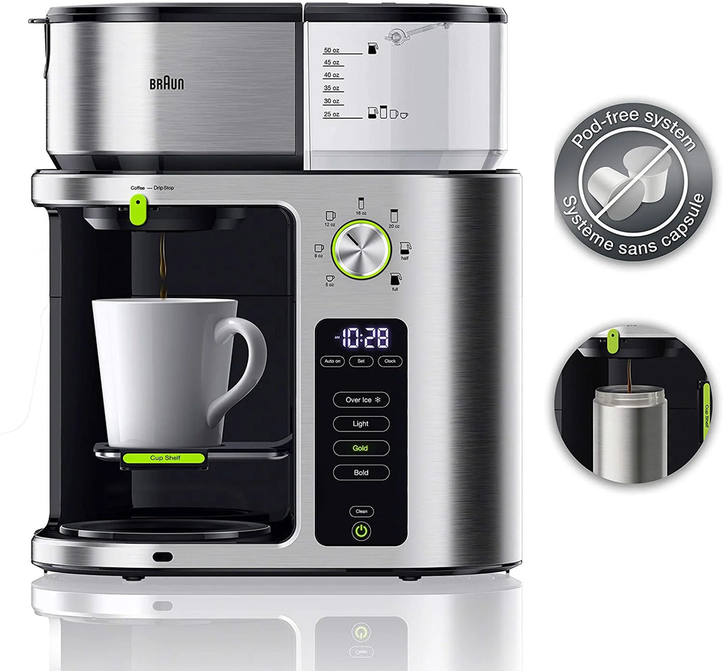 SCA Certified Coffee Maker with 7 Brew Sizes K728868