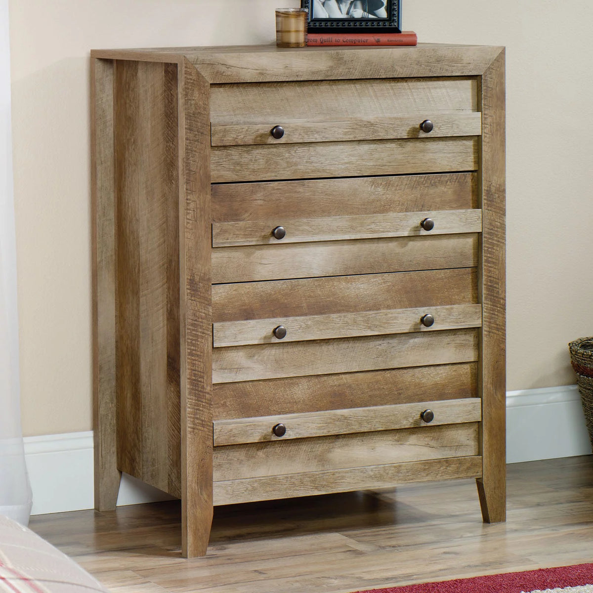 4 Drawer Oak Dresser T79729