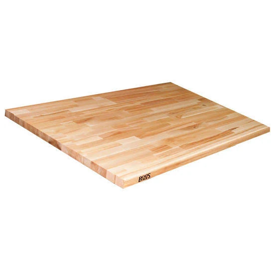 Hard Rock Maple Butcher Block Island Countertop, Oil Finish B849228