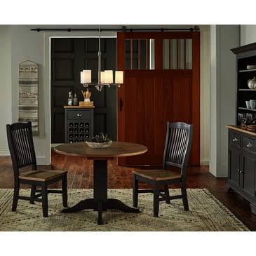Wood Slatback Side Chair, Set of 2 R3325