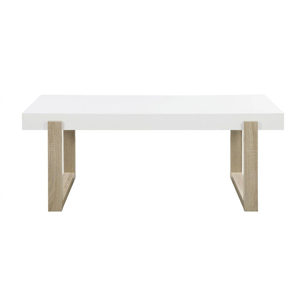 White High Gloss Rectangular Coffee Table R744724