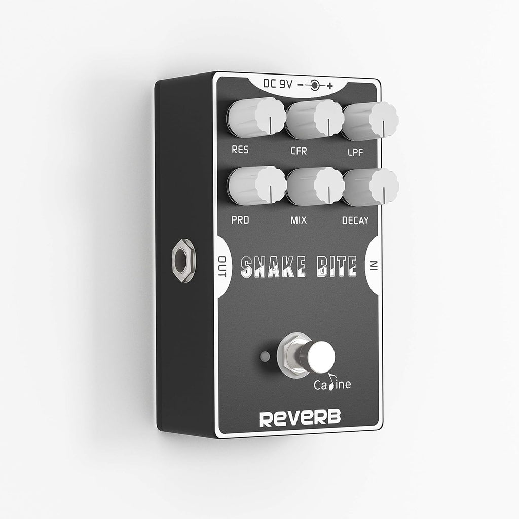 Hall Reverb Guitar Effects Pedal with True Bypass Aluminum Alloy Housing Y640
