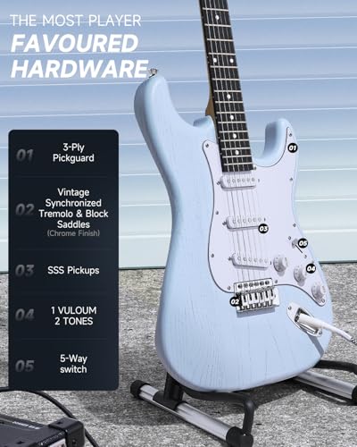 39” Electric Guitar Kit with Amp M166620