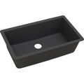 Black Single Bowl Undermount Sink M64670