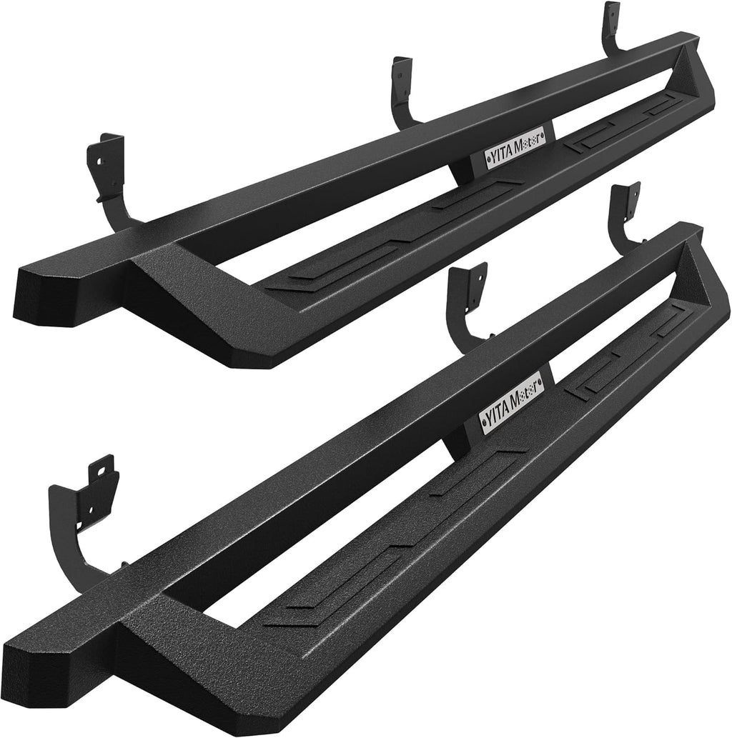 Black Powder Coated Drop Side Steps Running Boards L47704