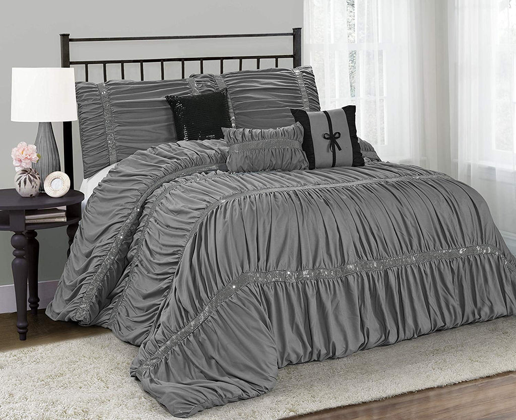250 Thread Count 7 Piece Queen Comforter Set G18705