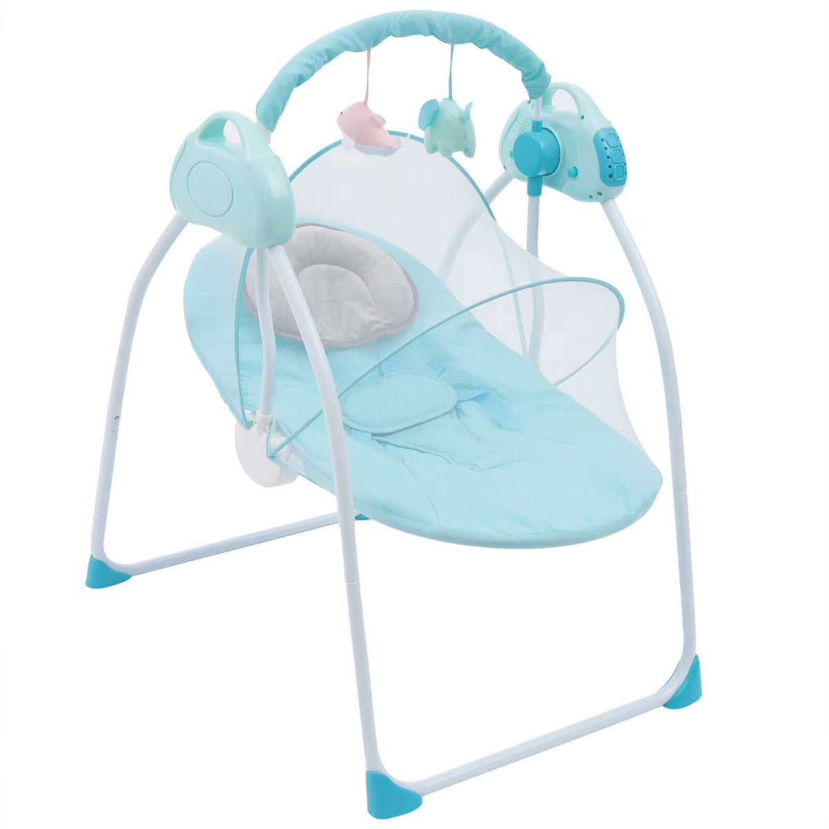 5 Speed Baby Bouncer Rocking Chair with Toys and Music M74827