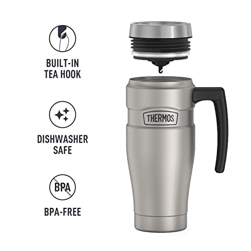 16 Ounce Midnight Blue Vacuum-Insulated Travel Mug V946924
