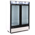 54 inch Double Door Ice Merchandiser, White Exterior P992718