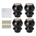 4" Wood Furniture Leg 4 Pack V7686