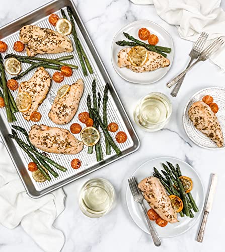 Half Sheet Pan Nonstick Baking Pan from Aluminized Steel C3197
