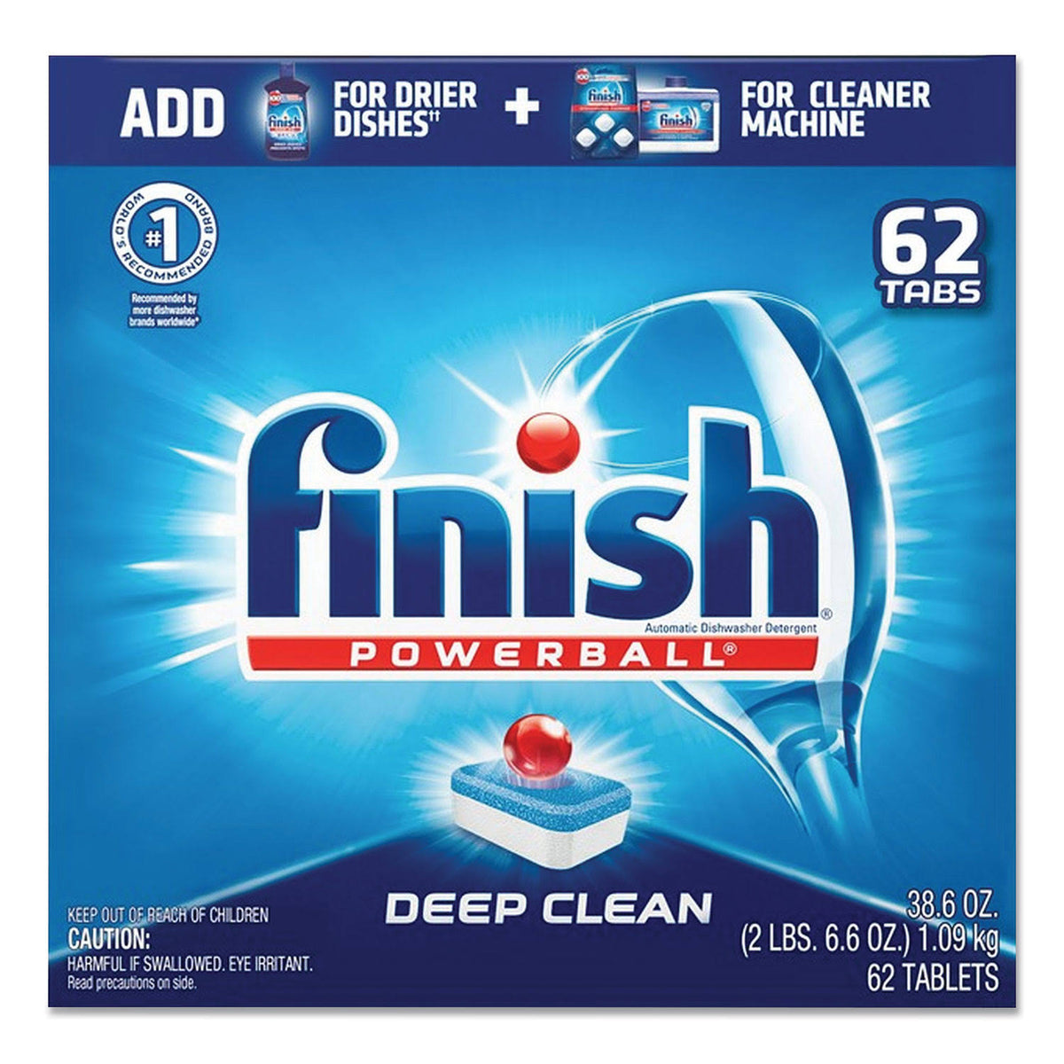 62 Fresh Scent Dishwasher Tabs P136630