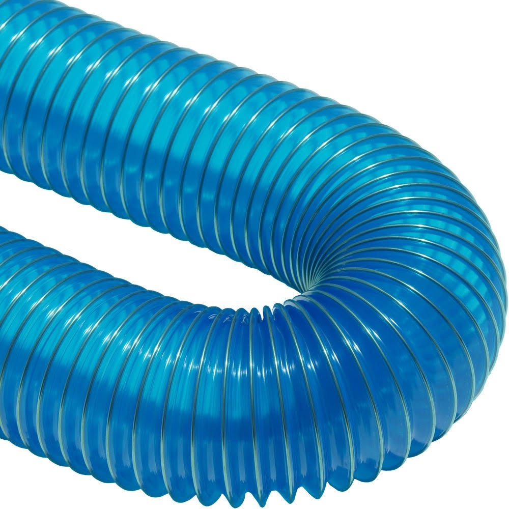 Blue PVC Flexduct 12x22 ID x 12& T9910