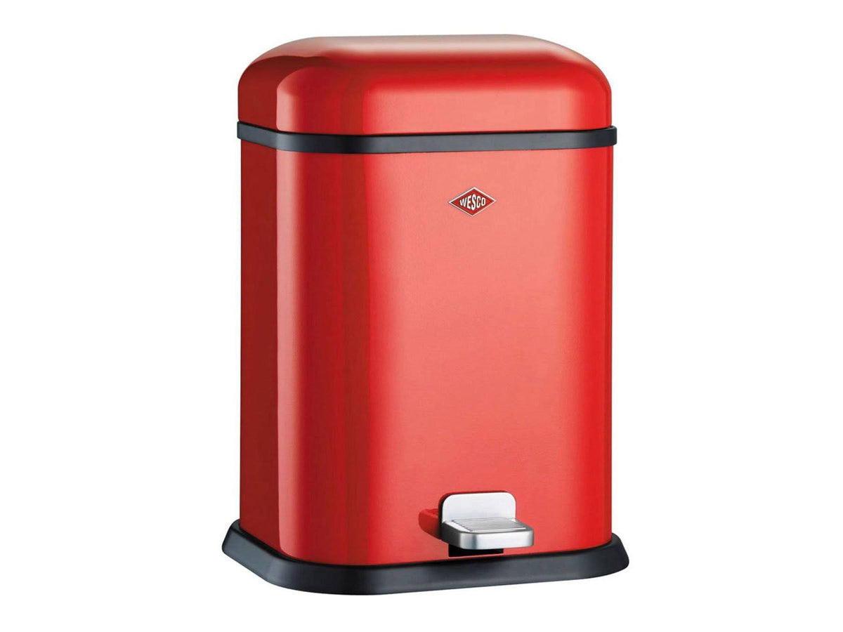 Red 3.4 Gallon Step on Trash Can G19272