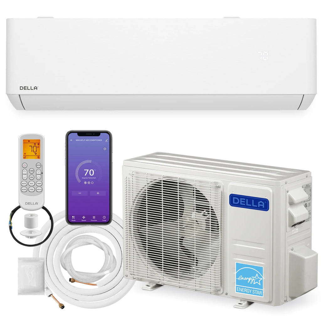 12,000 BTU Mini Split AC with Heat Pump W2632