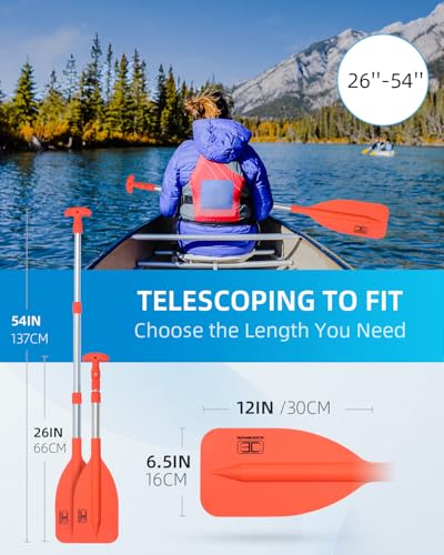 Telescoping Emergency Paddle Aluminium Shaft J71587