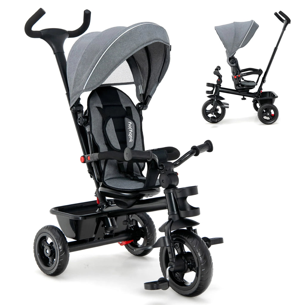 4-in-1 Baby Tricycle Pink T725046