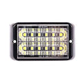 Amber Blue 36W 12 LED Emergency Vehicle Grille Light Surface Mount Strobe Warning Light C172