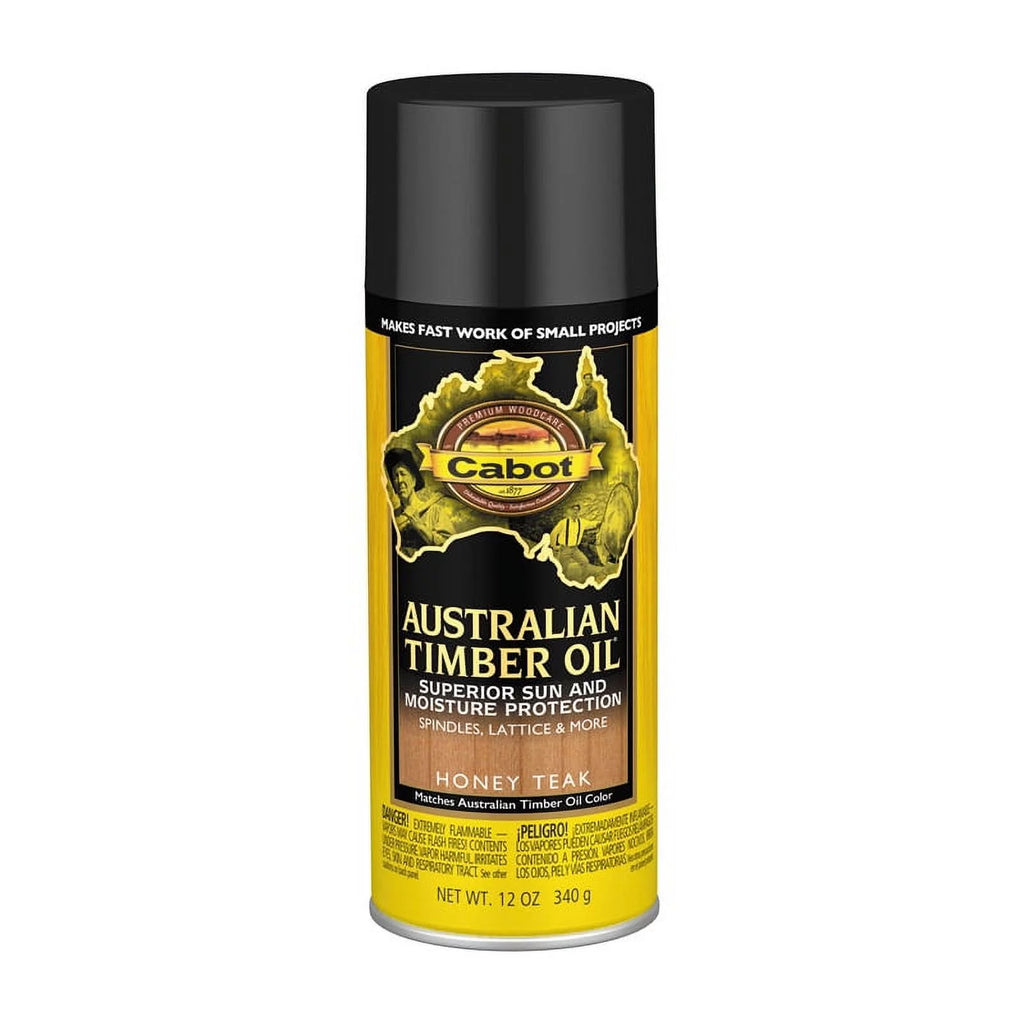 Transparent Smooth Honey Teak Australian Timber Oil - Pack of 6 K9164