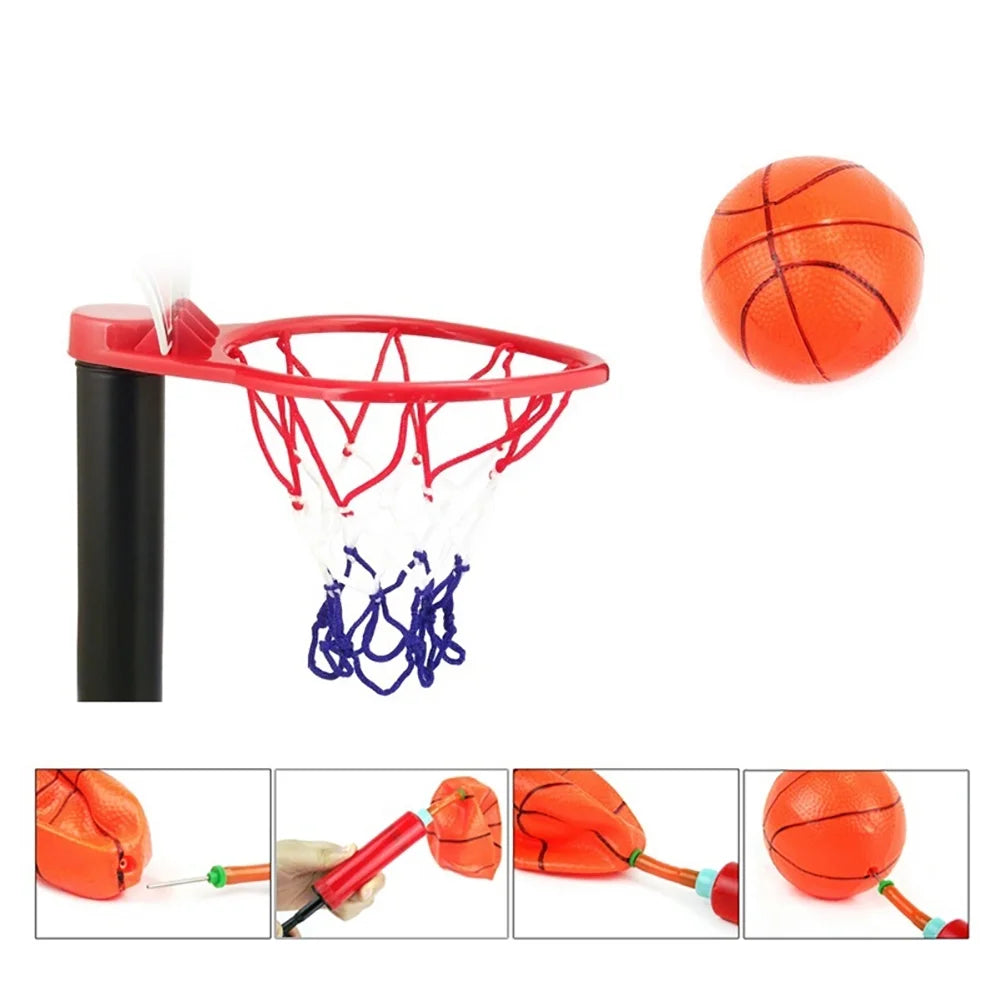 Adjustable Kids Mini Basketball Hoop Stand Toys K77243