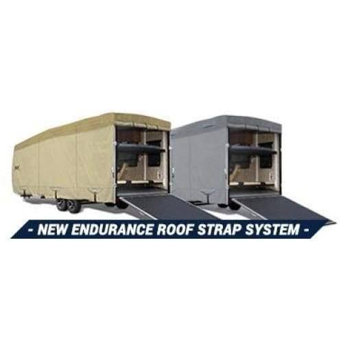 Gray Toy Hauler Trailer Cover T3332