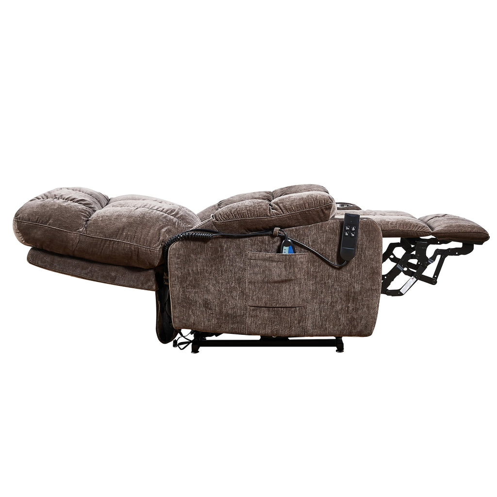 Dual Motor Power Lift Recliner Chair with Heat Massage I80779